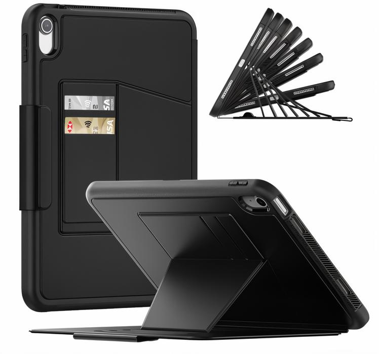 Armadura 10.9" iPad 10th + 11th PU Leather Folio Flip Case