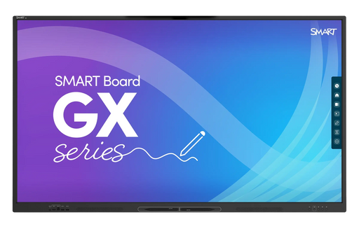 SMART GX Series Interactive panel with black frame and two pens