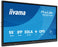 Iiyama ProLite TE5513A display monitor with blue screen and iiyama branding.
