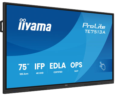 iiyama ProLite 13A 75" 4K Interactive Panel (TE7513A-B1AG)
