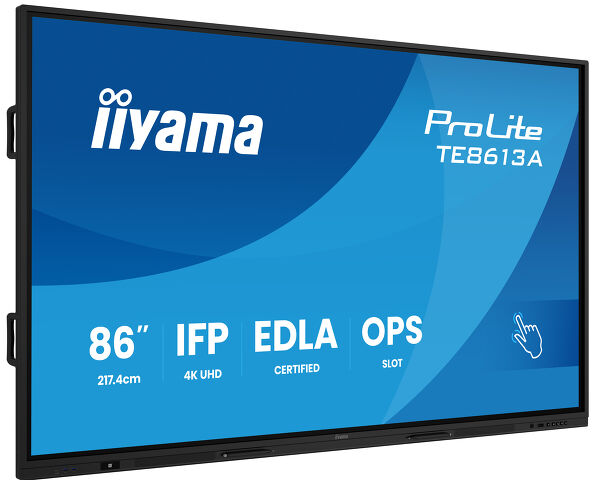 iiyama ProLite 13A 86" 4K Interactive Panel (TE8613AMIS-B1AG)