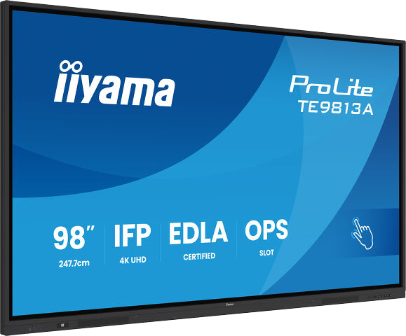 iiyama ProLite 13A 98" 4K Interactive Panel (TE9813A-B1AG)