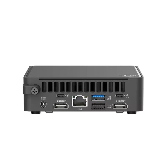 ASUS NUC 15 Pro - Slim - (Barebone) Ultra Small Form Factor PC - Intel Core Ultra 5 - Black
