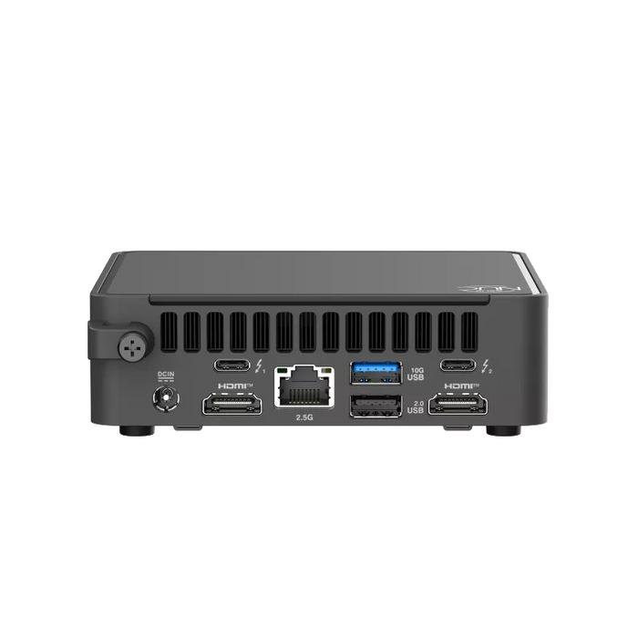 ASUS NUC 15 Pro - Slim - (Barebone) Ultra Small Form Factor PC - Intel Core Ultra 5 - Black