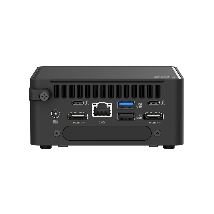 ASUS NUC 15 Pro - Tall - (Barebone) Ultra Small Form Factor PC - Intel Core 3 - Black
