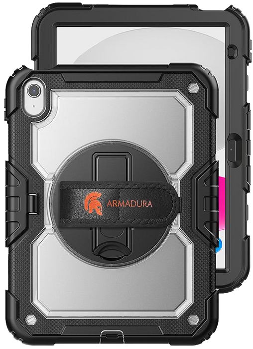 Armadura 10.9" iPad 10th + 11th Gen Rugged Case with Shoulder and Hand Strap