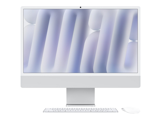 Apple iMac - 24"- 4.5K Display - M4 Chip - 512GB - 24GB RAM- 10-Core CPU - Silver