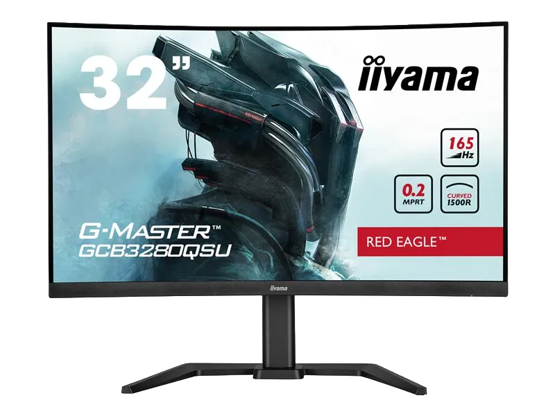 iiyama G-MASTER Red Eagle 32" - GCB3280QSU-B1 - Full HD LED Curved Monitor