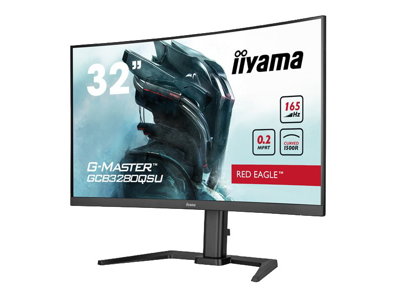 iiyama G-MASTER Red Eagle 32" - GCB3280QSU-B1 - Full HD LED Curved Monitor