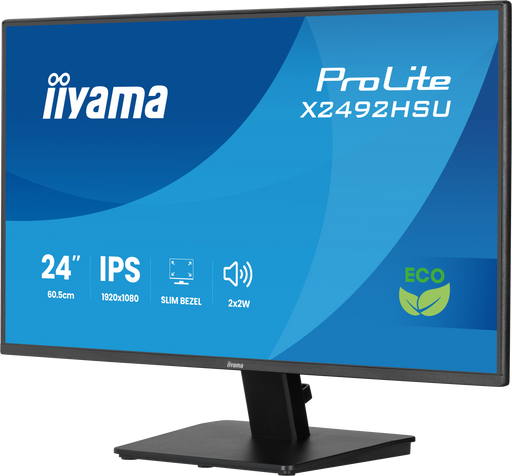 IIYAMA ProLite X2492HSU-B1 | ECO - 24" IPS FHD Monitor