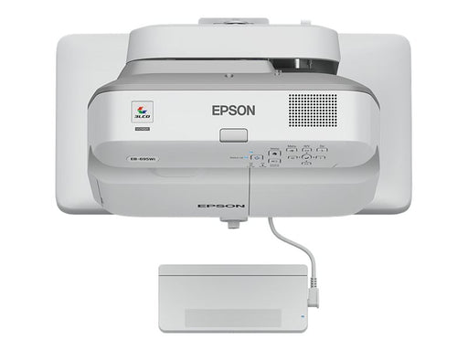 White Epson EB-695Wi - Ultra Short Throw Projector