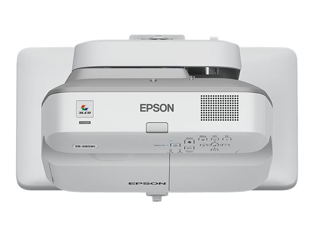 White Epson EB-685W - Ultra Short Throw Projector