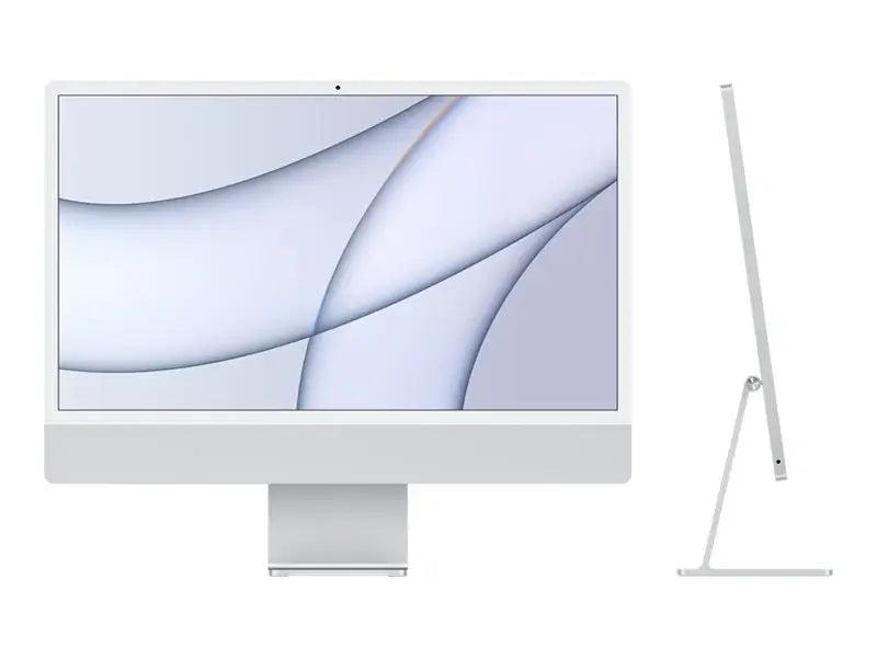 Apple iMac in Silver Front view